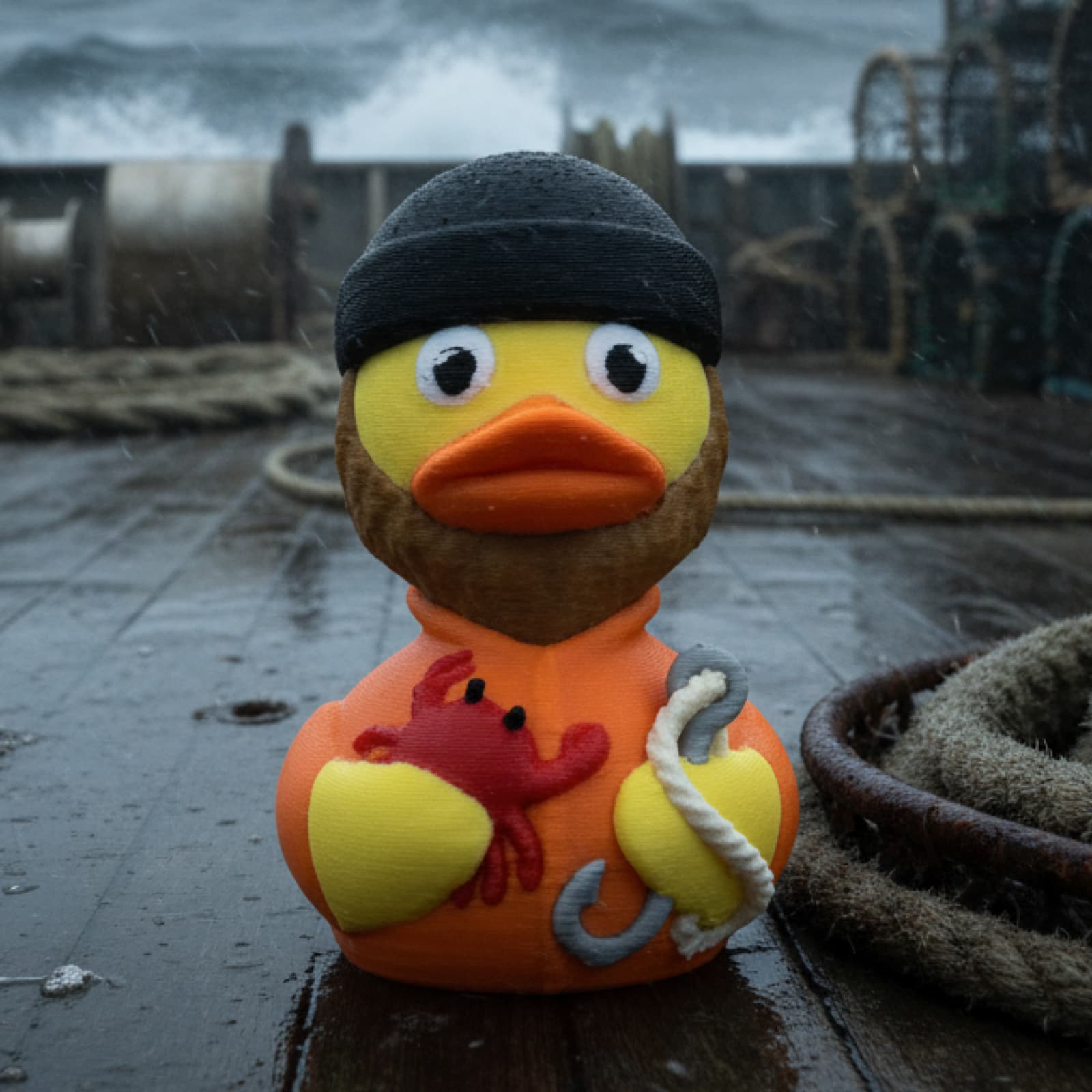 Crab Fisherman Duck